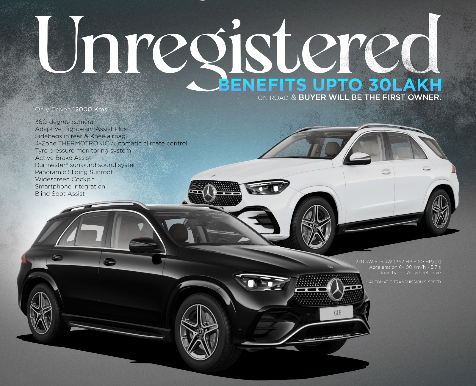 Mercedes-Benz GLE 450 4-MATIC AMG LINE